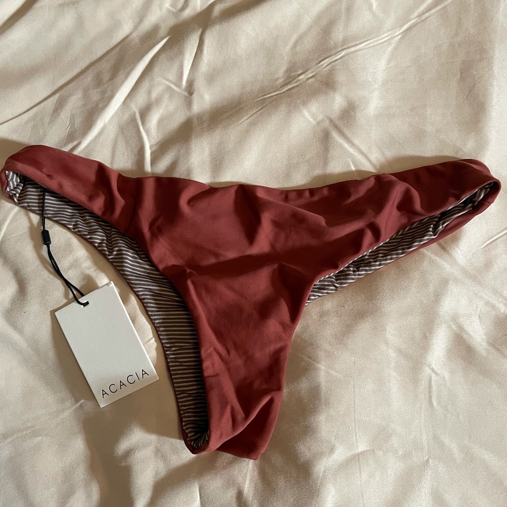 Ho’okipa bottoms in Clove Acacia Swimwear